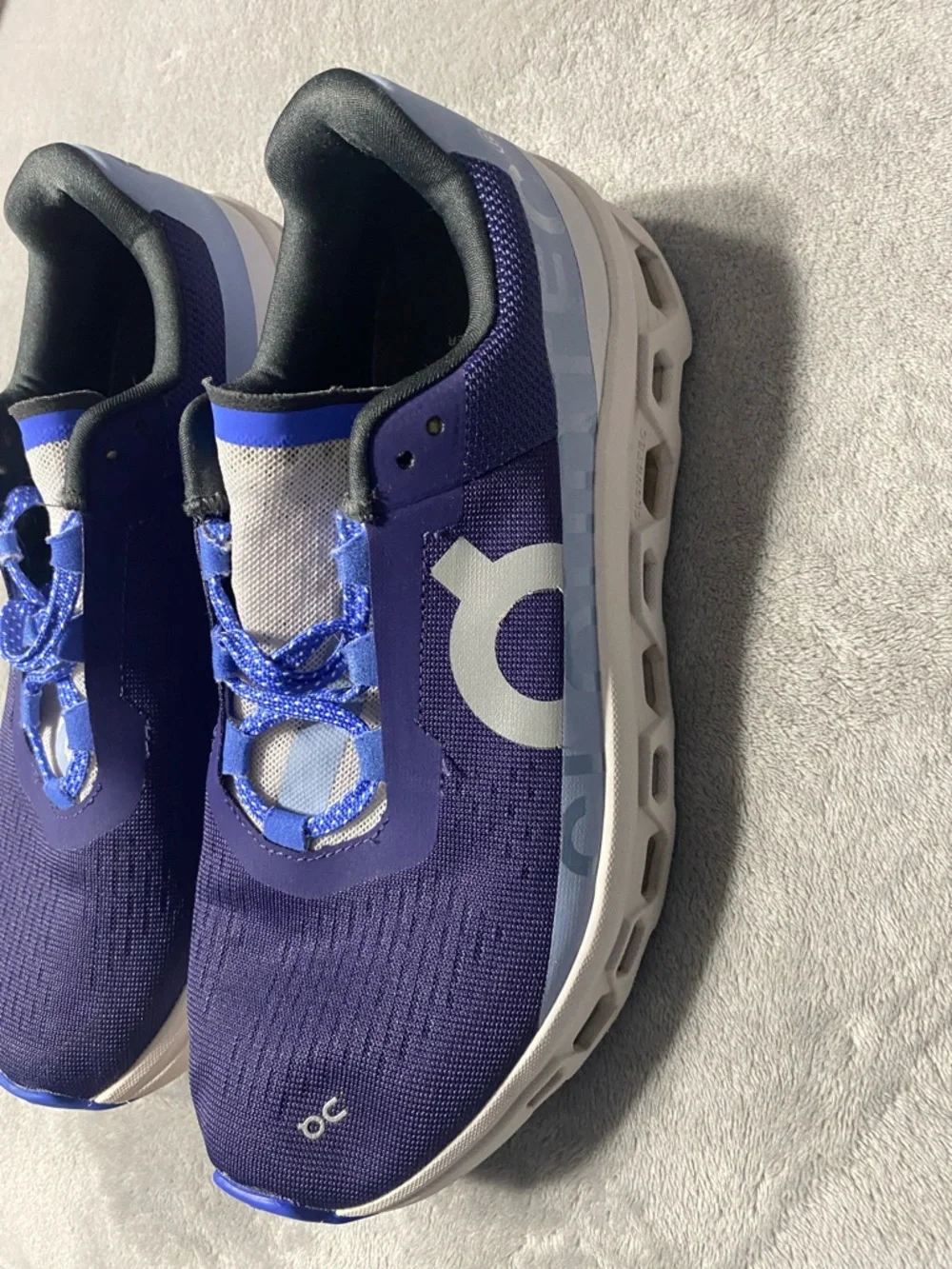 On Cloudmonster 61.99026 Acai/Lavender Blue Running Shoes Sneakers Women Sz 9.5